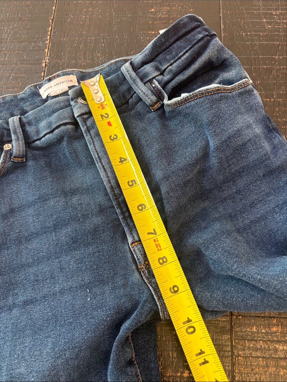 Good American Good Petite Skinny Blue Jeans size 10 / 30 - Picture 6 of 8